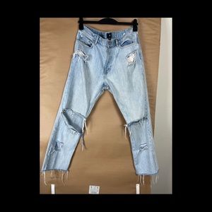 Mens distressed pants